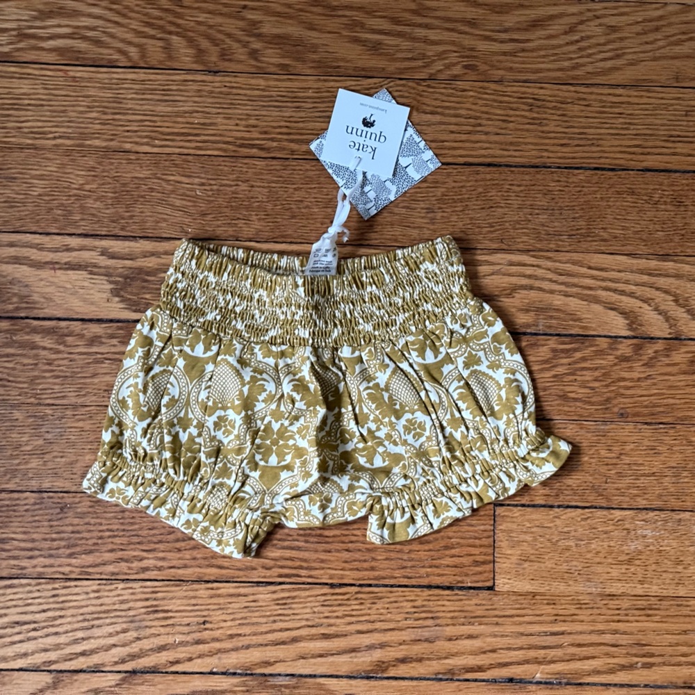 kate quinn Yellow and White Baby Bloomers - Size 6-12 Months - NWT
